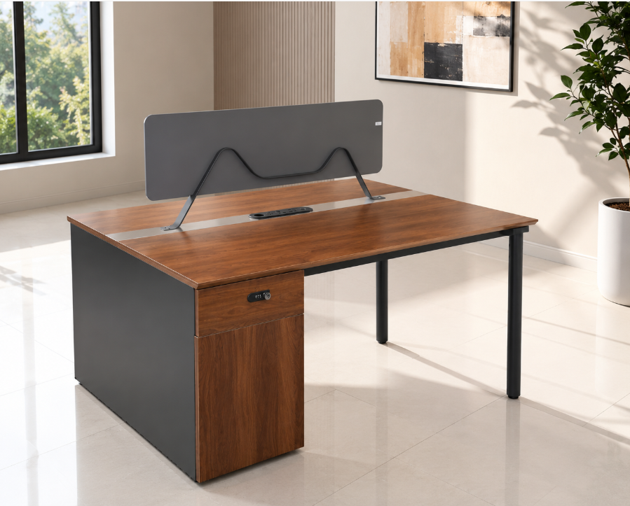 Modern Double Workstation Modern Double Workstation