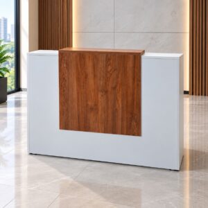 Modern 1400Mm Front Office Reception Desk