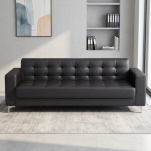 3-Seater Executive Leather Office Sofa