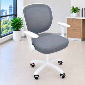 Kids Ergonomic Study Chair – Grey & White
