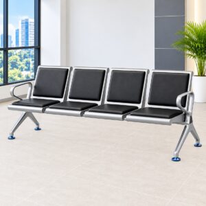 4-Link Padded Waiting Bench
