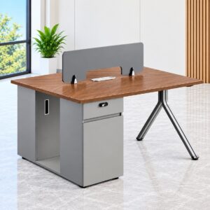 2-Person Shared Office Workstation Desk