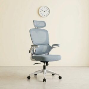 High Back Ergonomic Mesh Office Chair with Adjustable Headrest